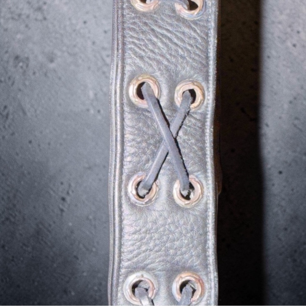 Chrome Hearts Cross Patch Leather Backpack with Sterling Cross Hardware - Picture 8 of 10